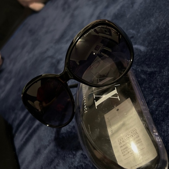 Armani Exchange Black Sunglasses - Picture 1 of 5
